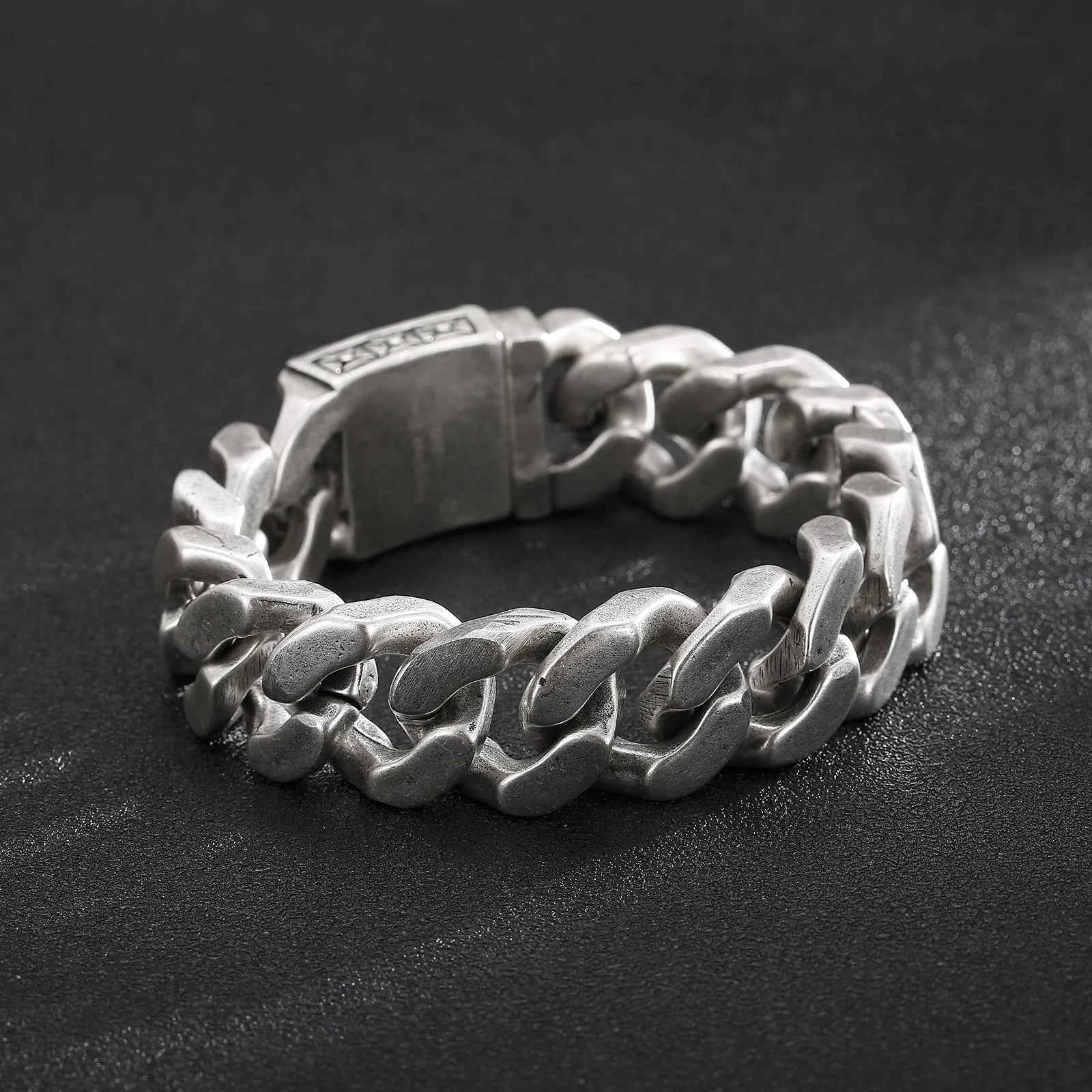 Bracelet Pirate Grosse Maille Cubaine