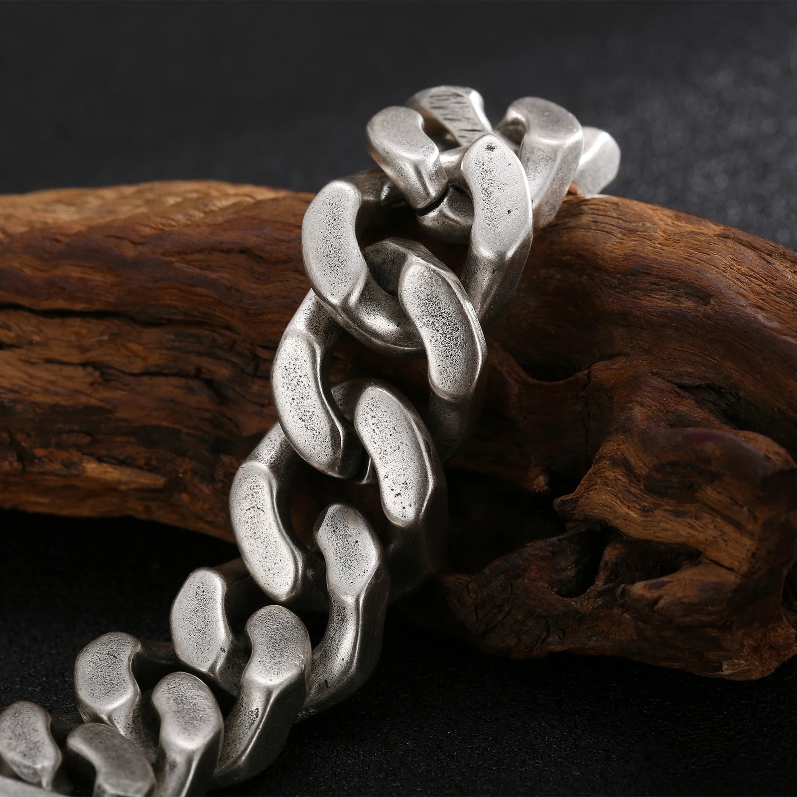 Bracelet Pirate Grosse Maille Cubaine