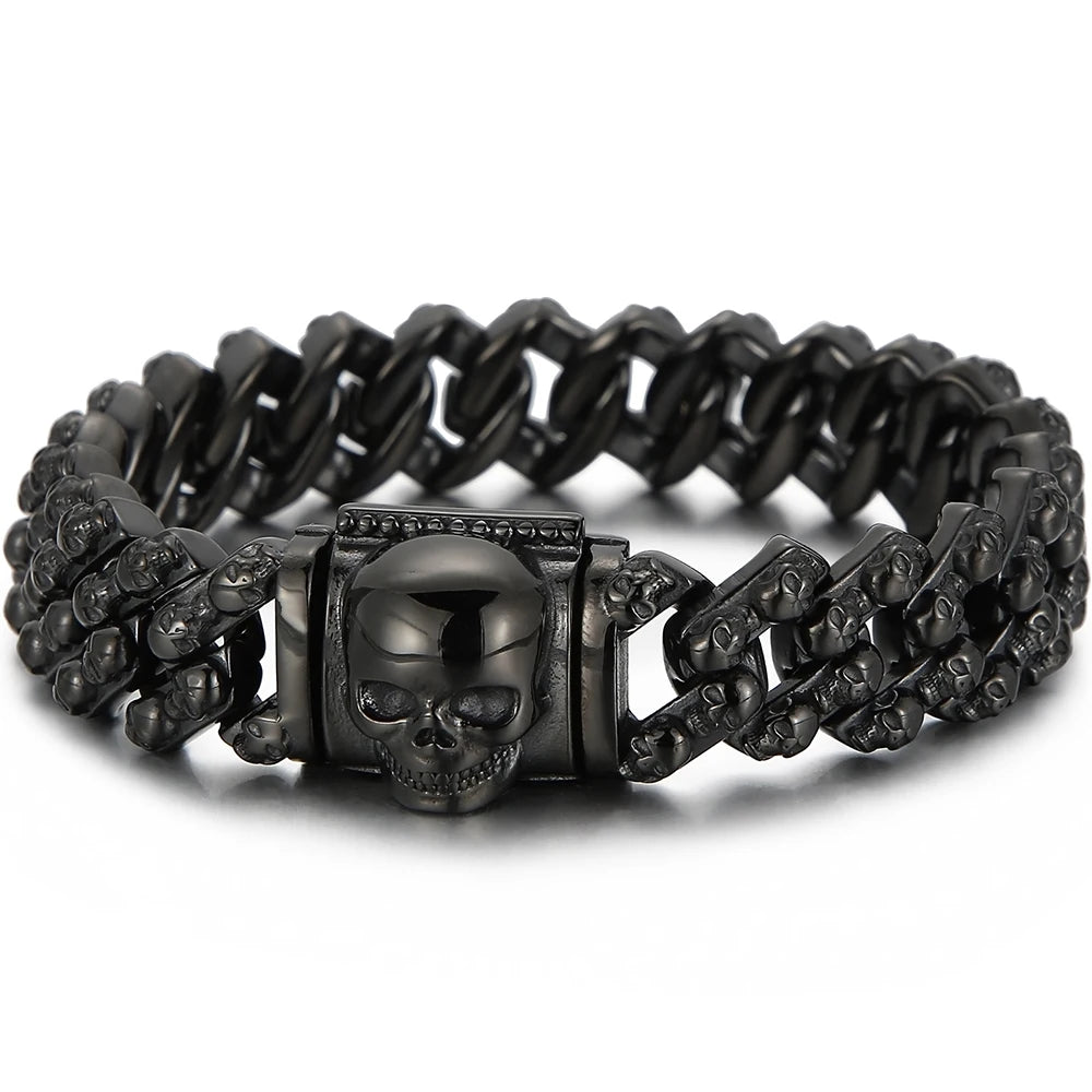 Bracelet Pirate Squelette Mecanique