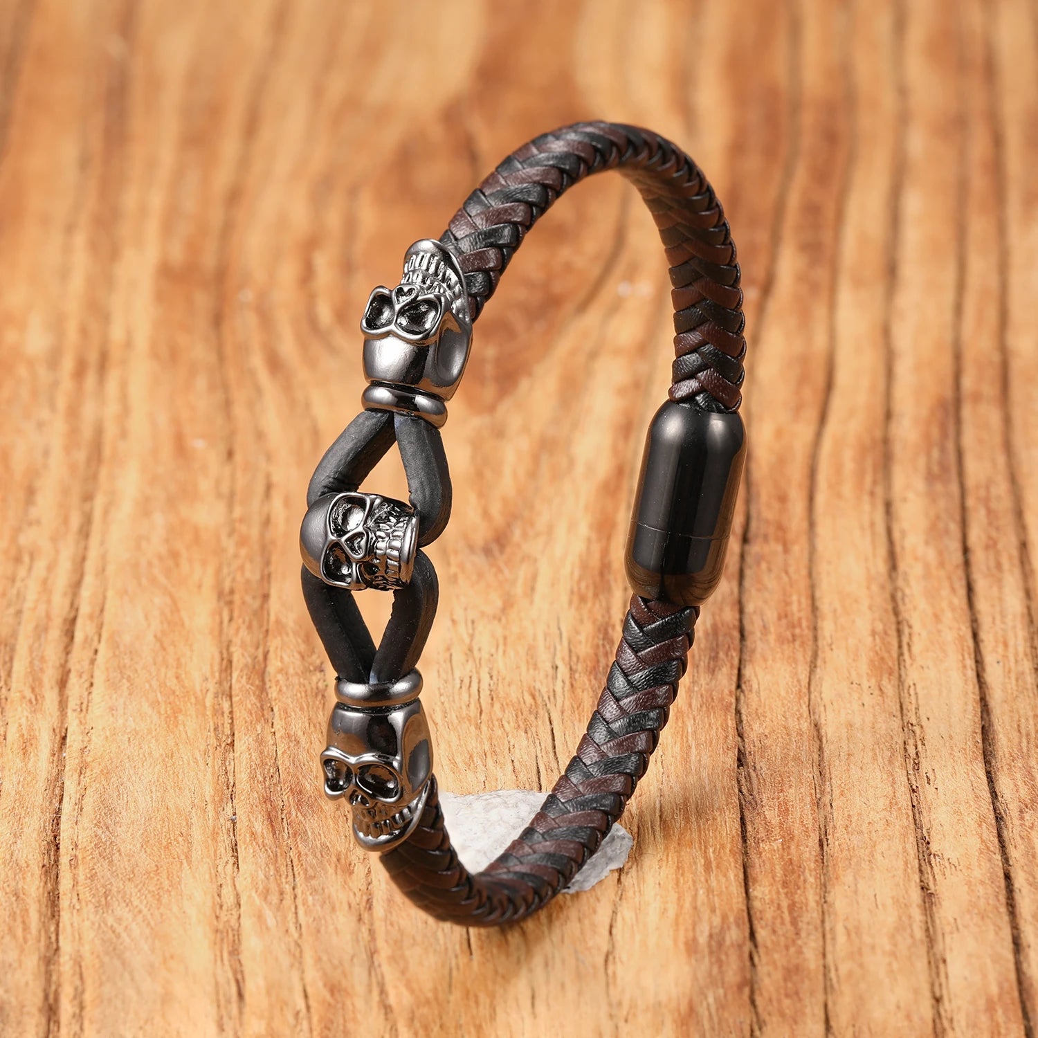 Bracelet Pirate Cuir du Corsaire
