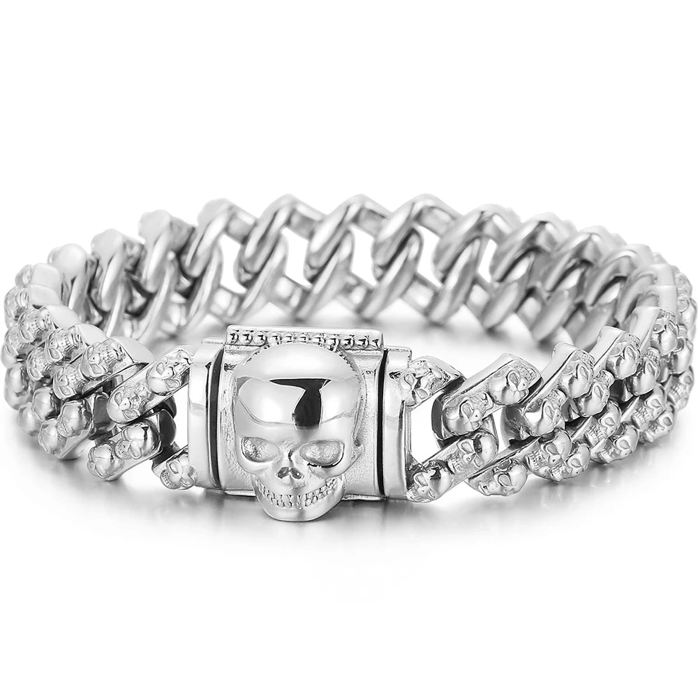 Bracelet Pirate Squelette Mecanique