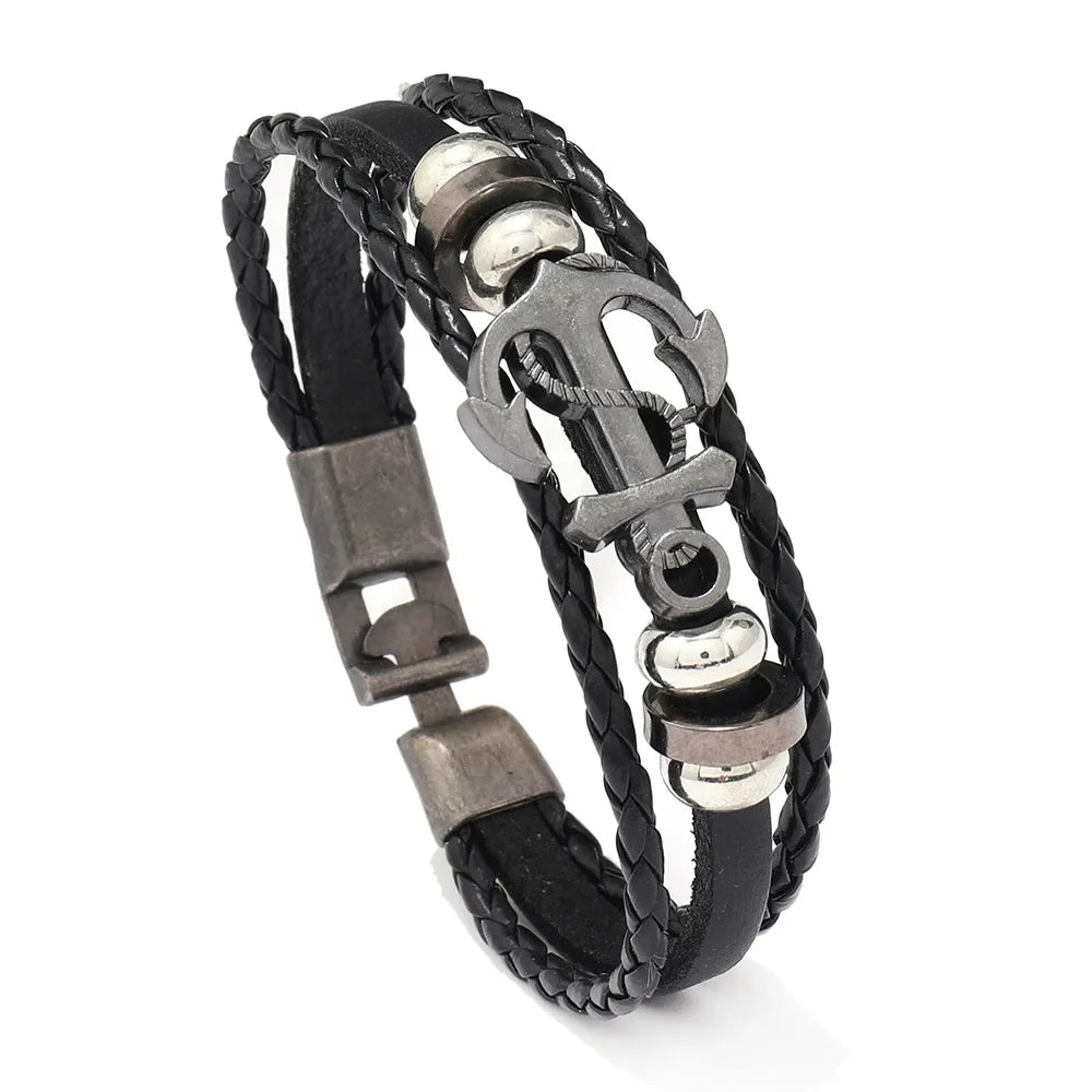 Bracelet Pirate Ancre du Flibustier