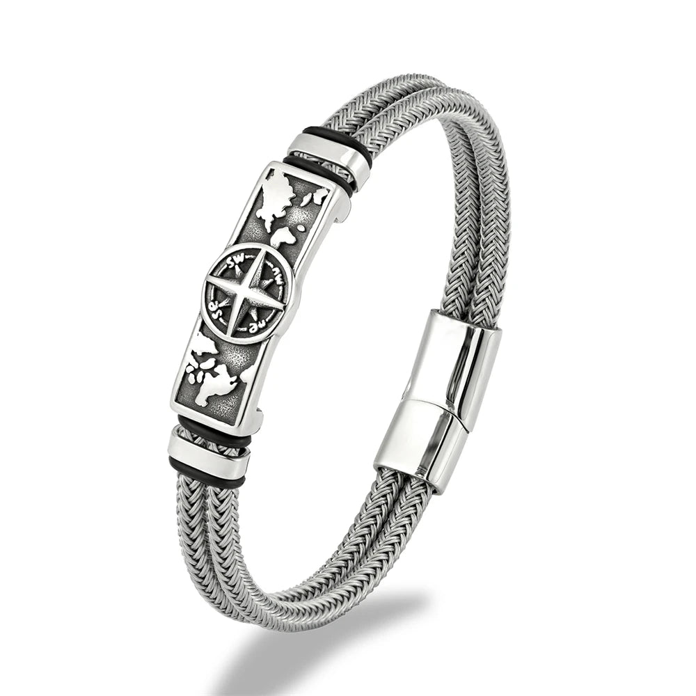 Bracelet Pirate Rose des Vents