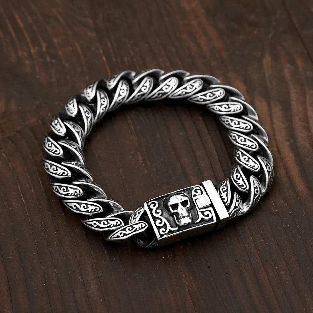 Bracelet Pirate Maille Fantome