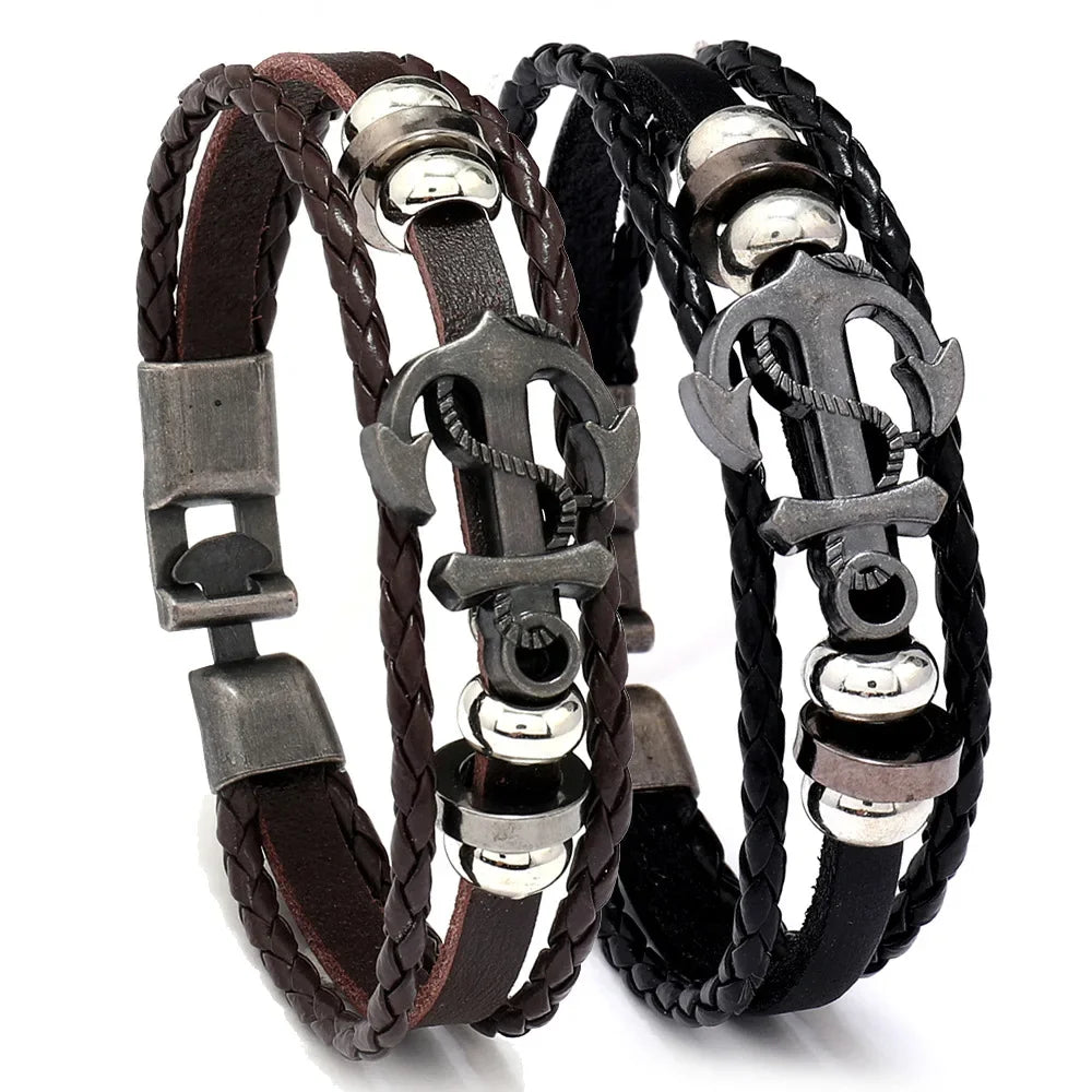 Bracelet Pirate Ancre Corsaire