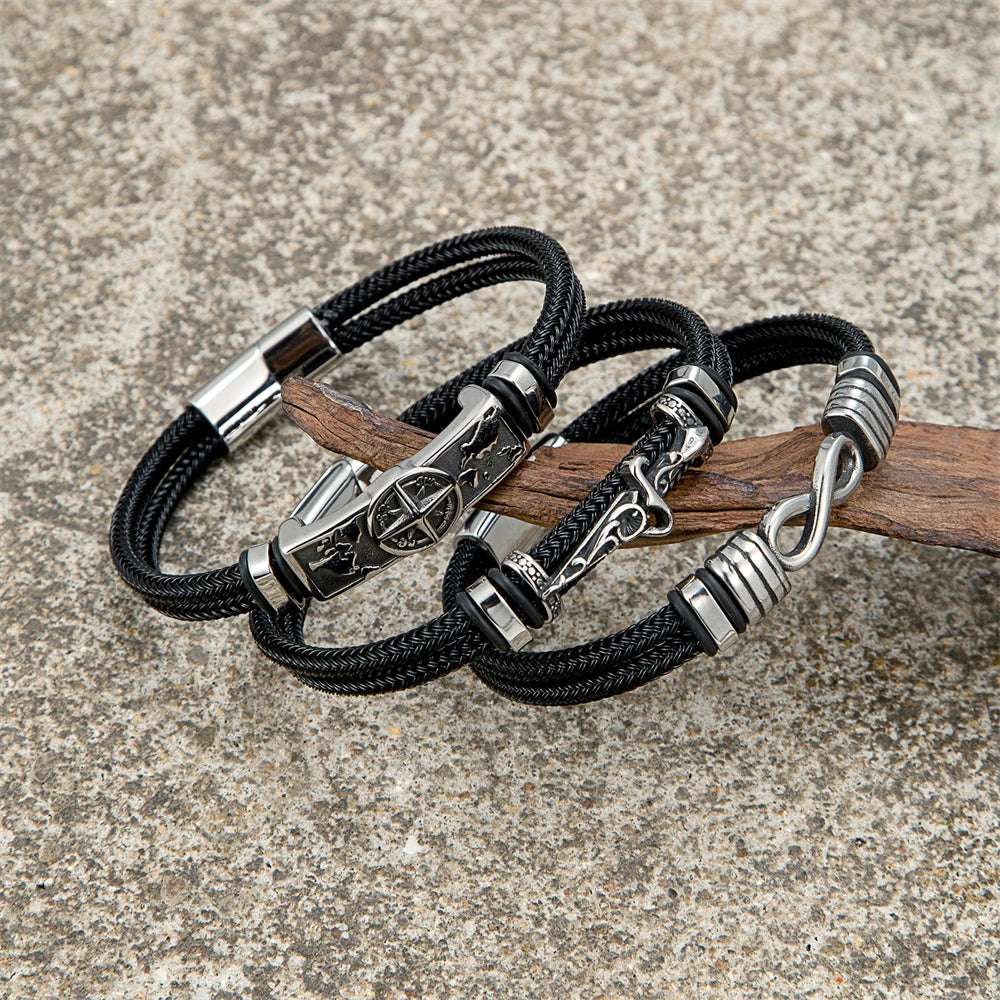 Bracelet Pirate Rose des Vents