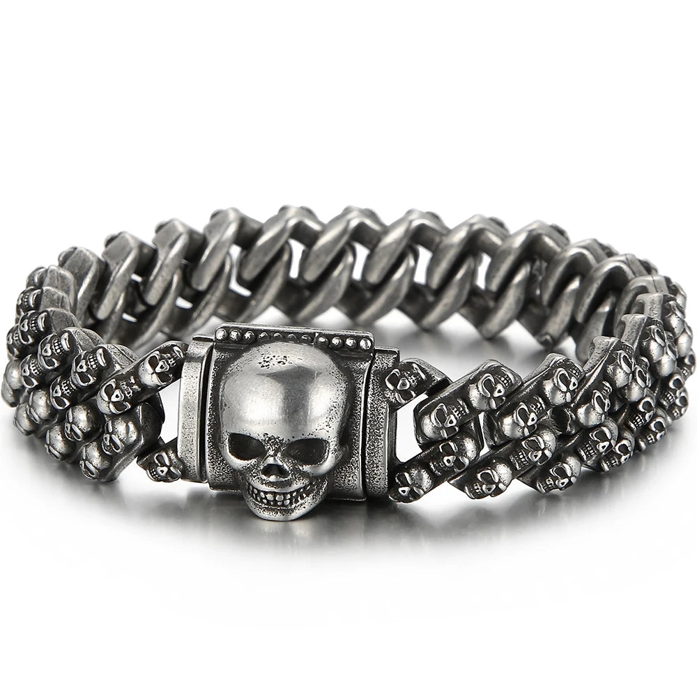 Bracelet Pirate Squelette Mecanique