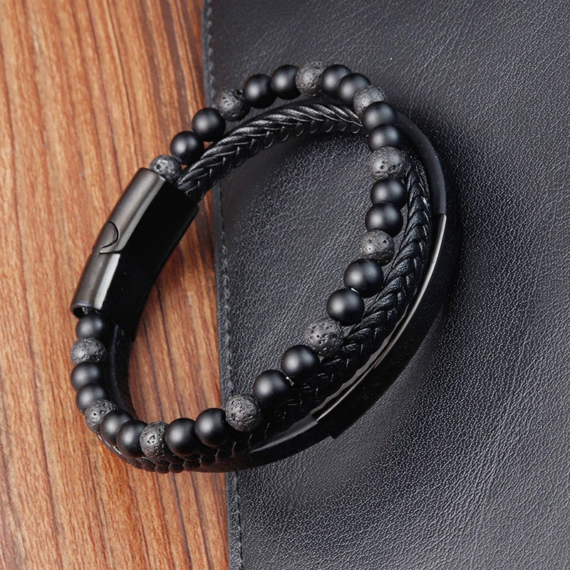 Bracelet Pirate Corde Tressee