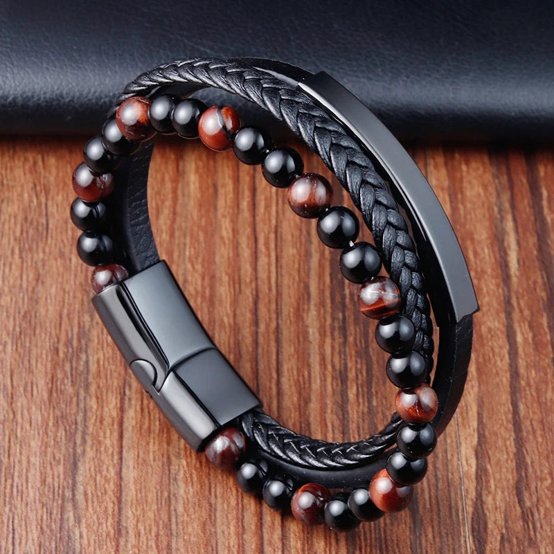 Bracelet Pirate Corde Tressee
