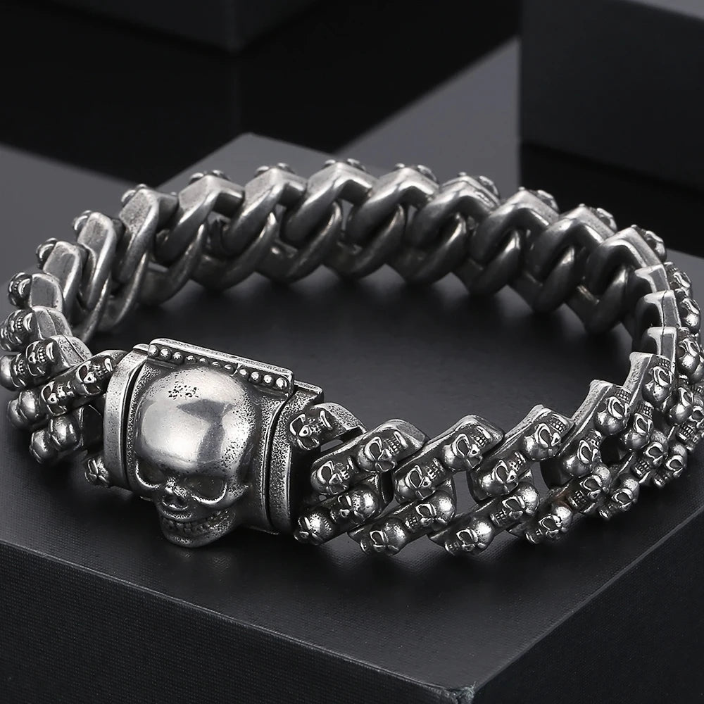 Bracelet Pirate Squelette Mecanique