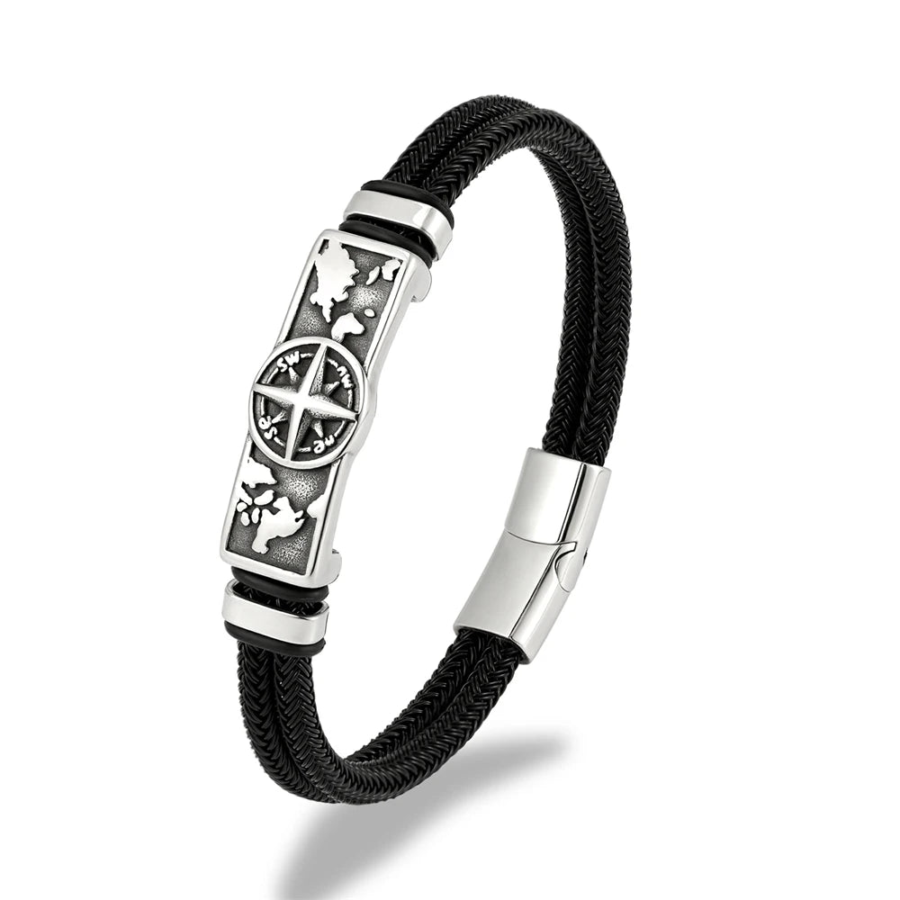 Bracelet Pirate Rose des Vents