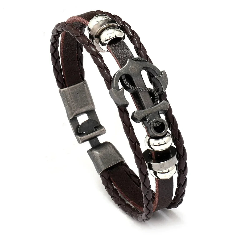Bracelet Pirate Ancre du Flibustier