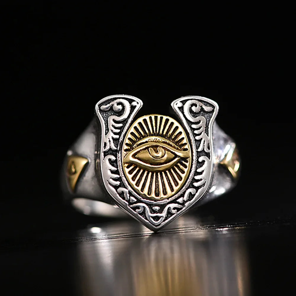 Bague Pirate Sceau de Poseidon