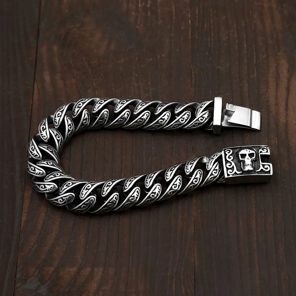 Bracelet Pirate Maille Fantome