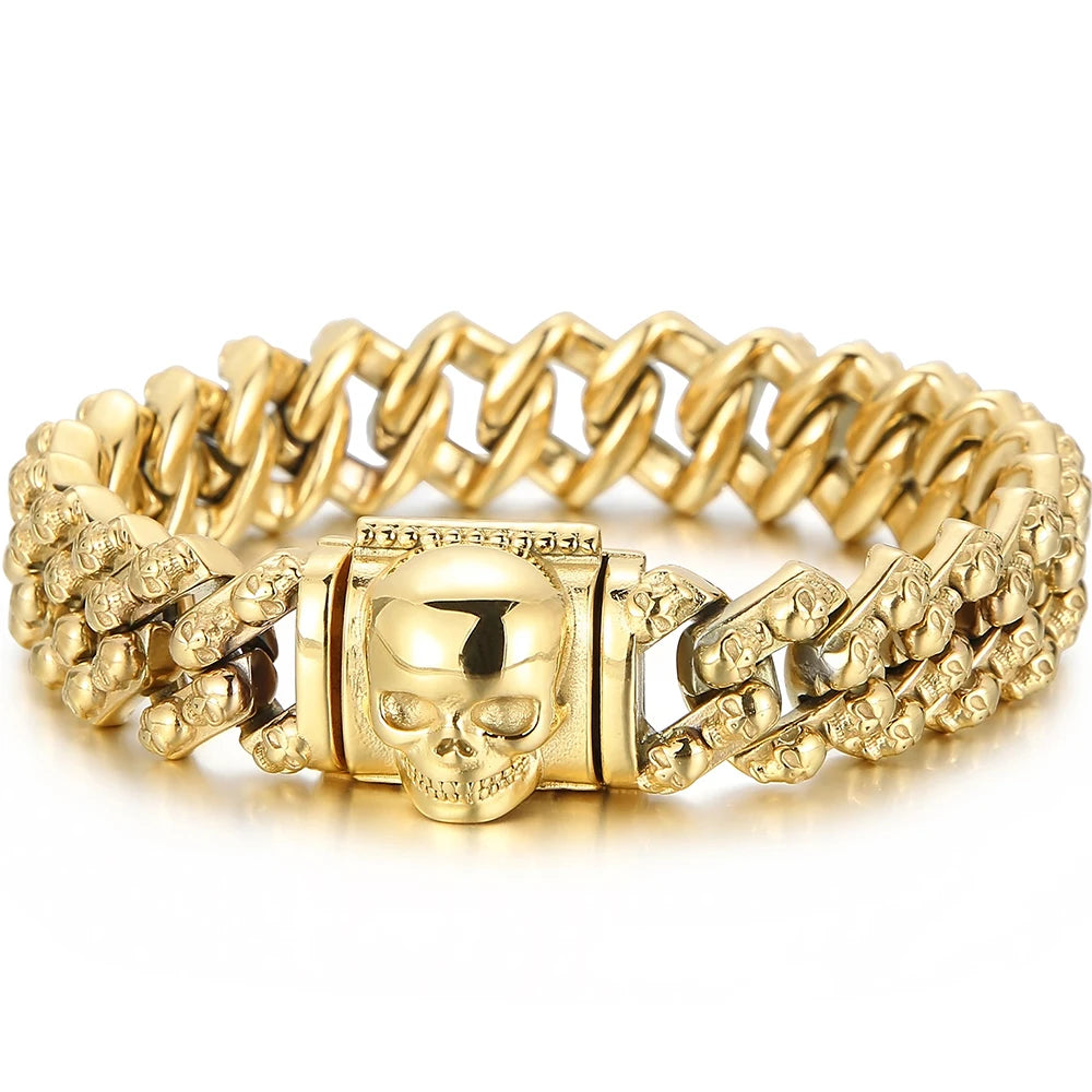 Bracelet Pirate Squelette Mecanique