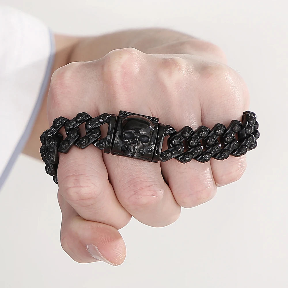 Bracelet Pirate Squelette Mecanique