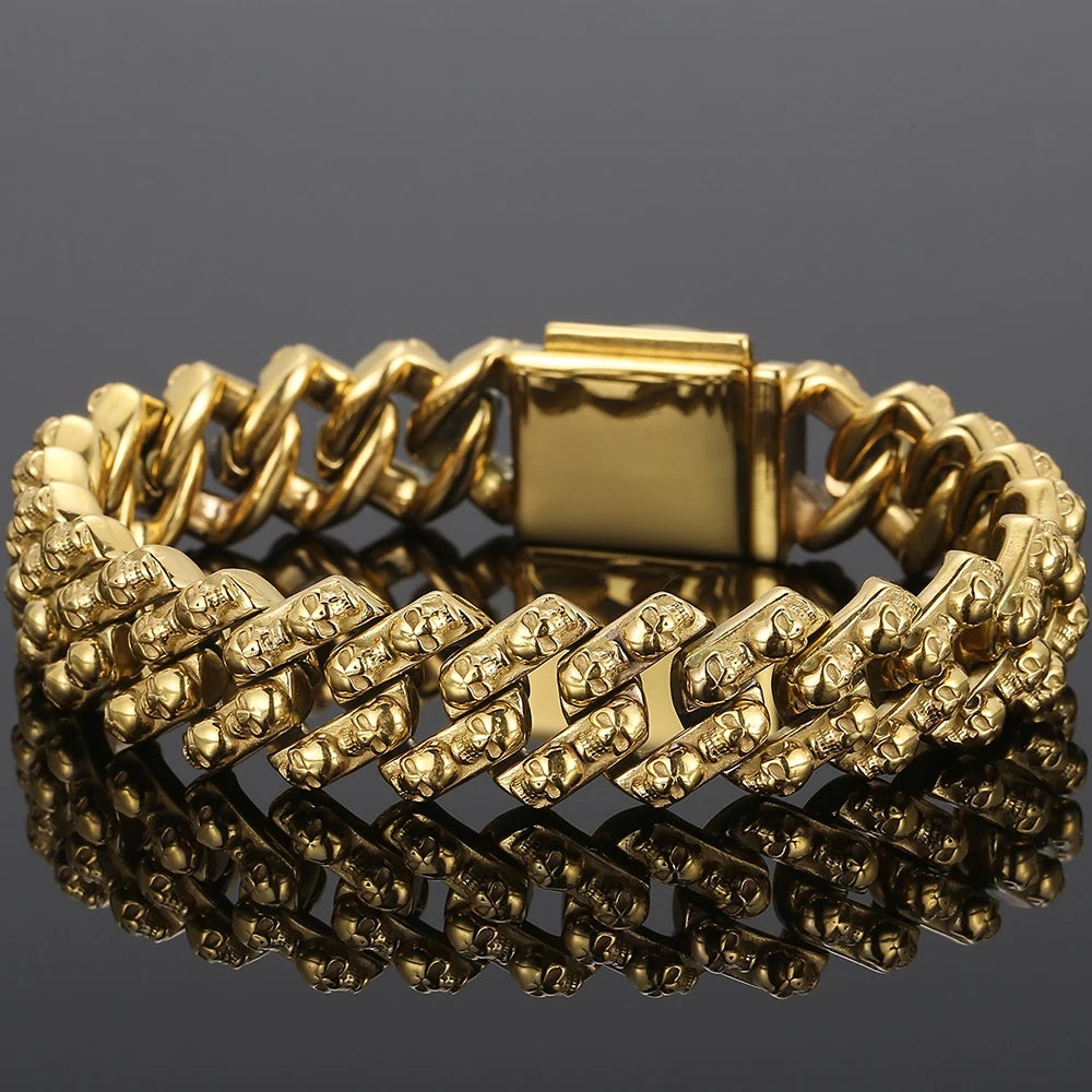 Bracelet Pirate Squelette Mecanique