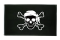 Drapeau pirate Grand Pavois Noir - fourreau 2 oeillets