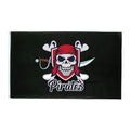 Drapeau pirate Flibustier Originel - fourreau 2 oeillets