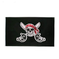 Drapeau pirate Mystère Abyssal - fourreau 2 oeillets