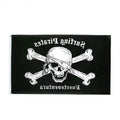 Drapeau pirate Flibustier Des Vagues - fourreau 2 oeillets