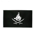 Drapeau pirate Frégate Maudite - fourreau 2 oeillets
