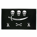 Drapeau pirate L'Ancestral - fourreau 2 oeillets