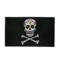 Drapeau pirate Calavera Pirate - fourreau 2 oeillets
