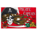 Drapeau pirate Dame De Sang - fourreau 2 oeillets