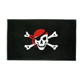 Drapeau pirate Œil Maudit - fourreau 2 oeillets