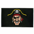 Drapeau pirate Gouvernail Maudit - fourreau 2 oeillets