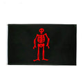 Drapeau pirate Edward Low - fourreau 2 oeillets
